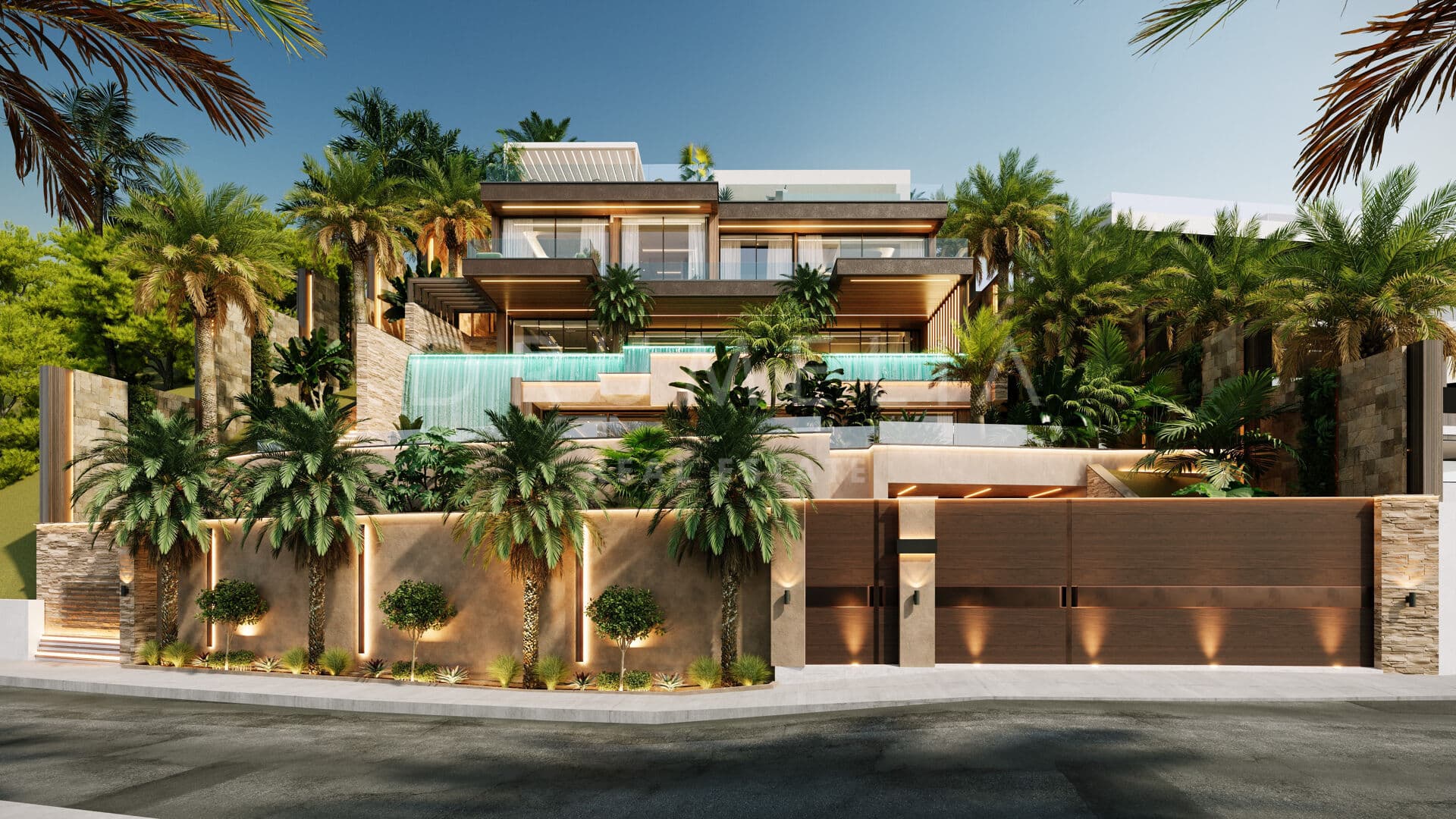 Architectural Masterpiece with 180º Sea Views in Altos de Los Monteros – Permit Granted