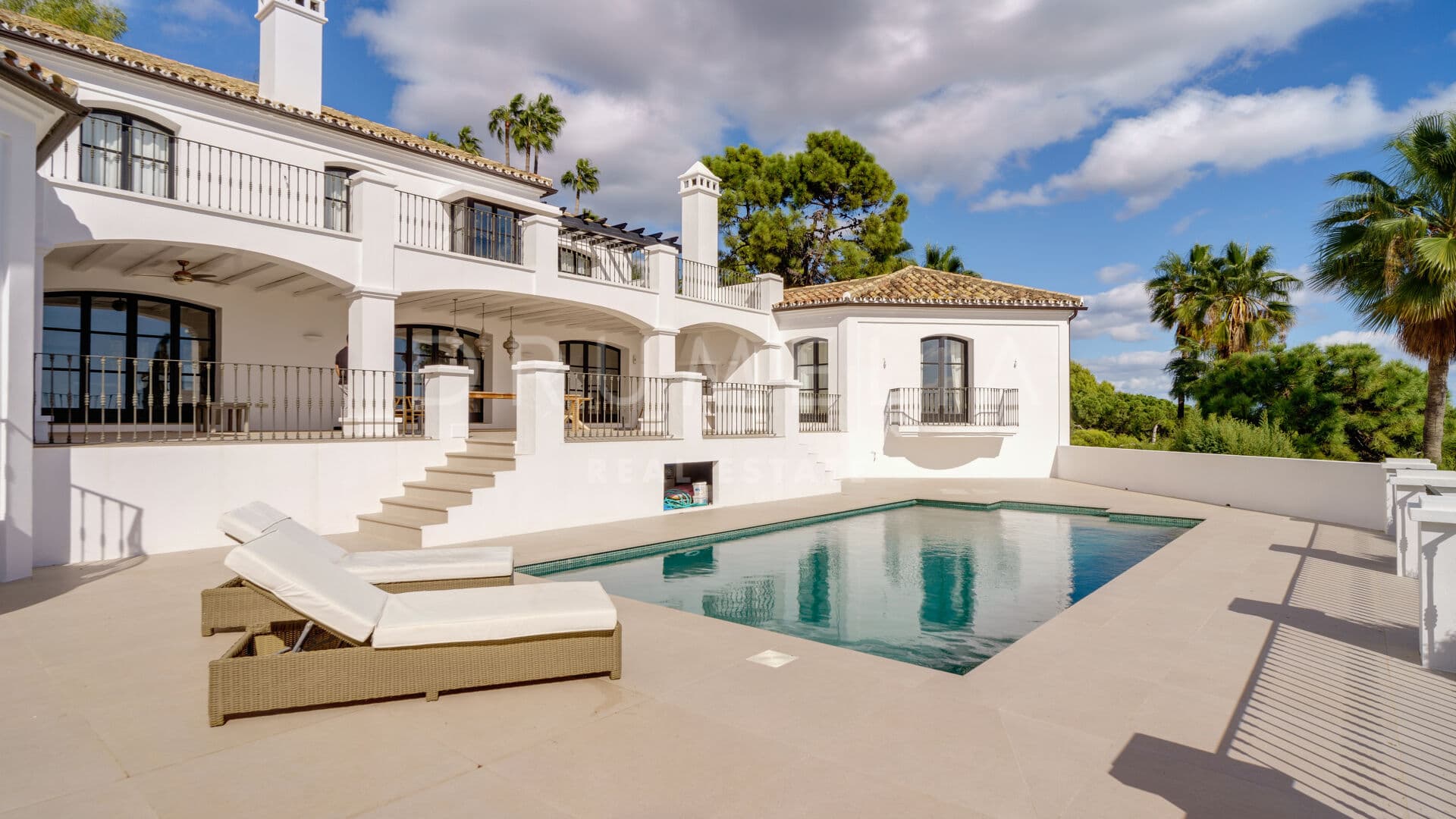 Timeless Andalusian Estate in Prestigious El Madroñal with Panoramic Views & Resort-Style Grounds