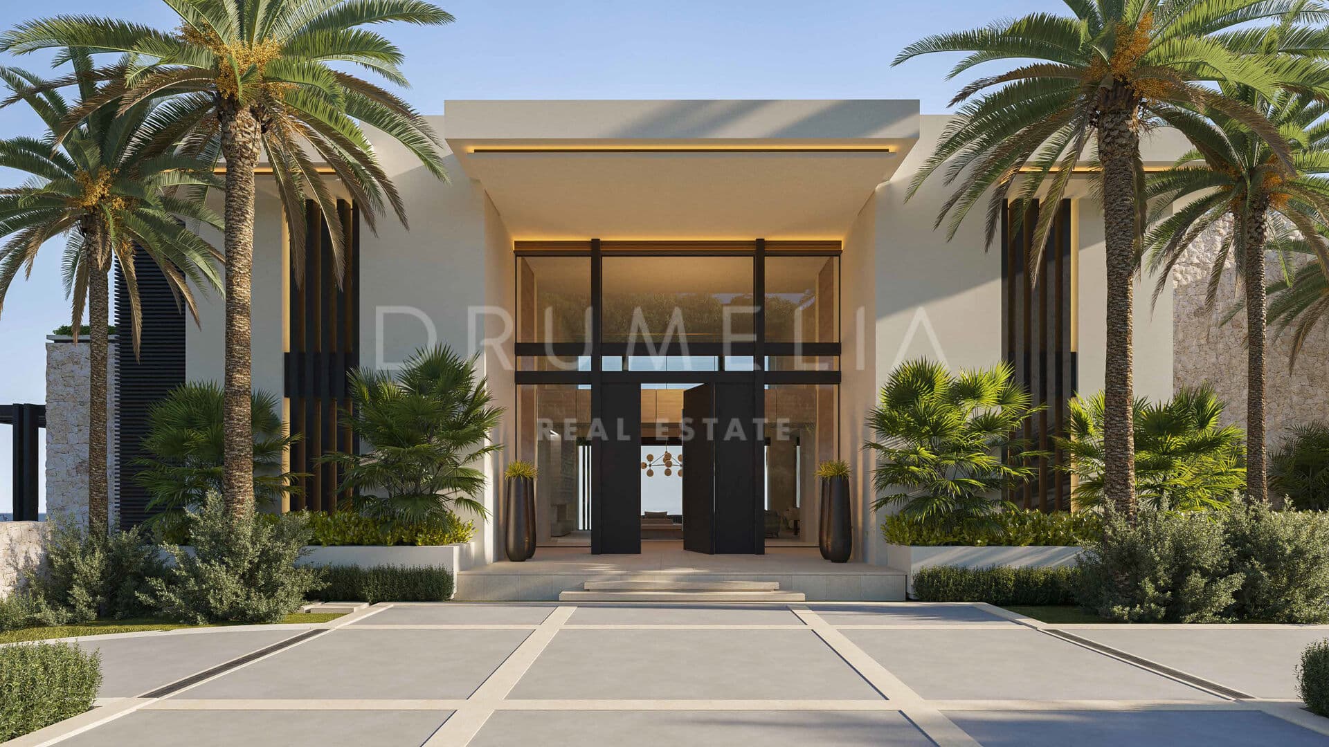 Impressive new modern villa with sea views in La Zagaleta, Benahavís