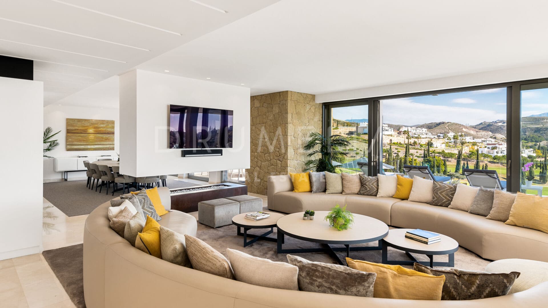 Frontline Golf Modern Luxury Villa with Views, Los Flamingos, Benahavis