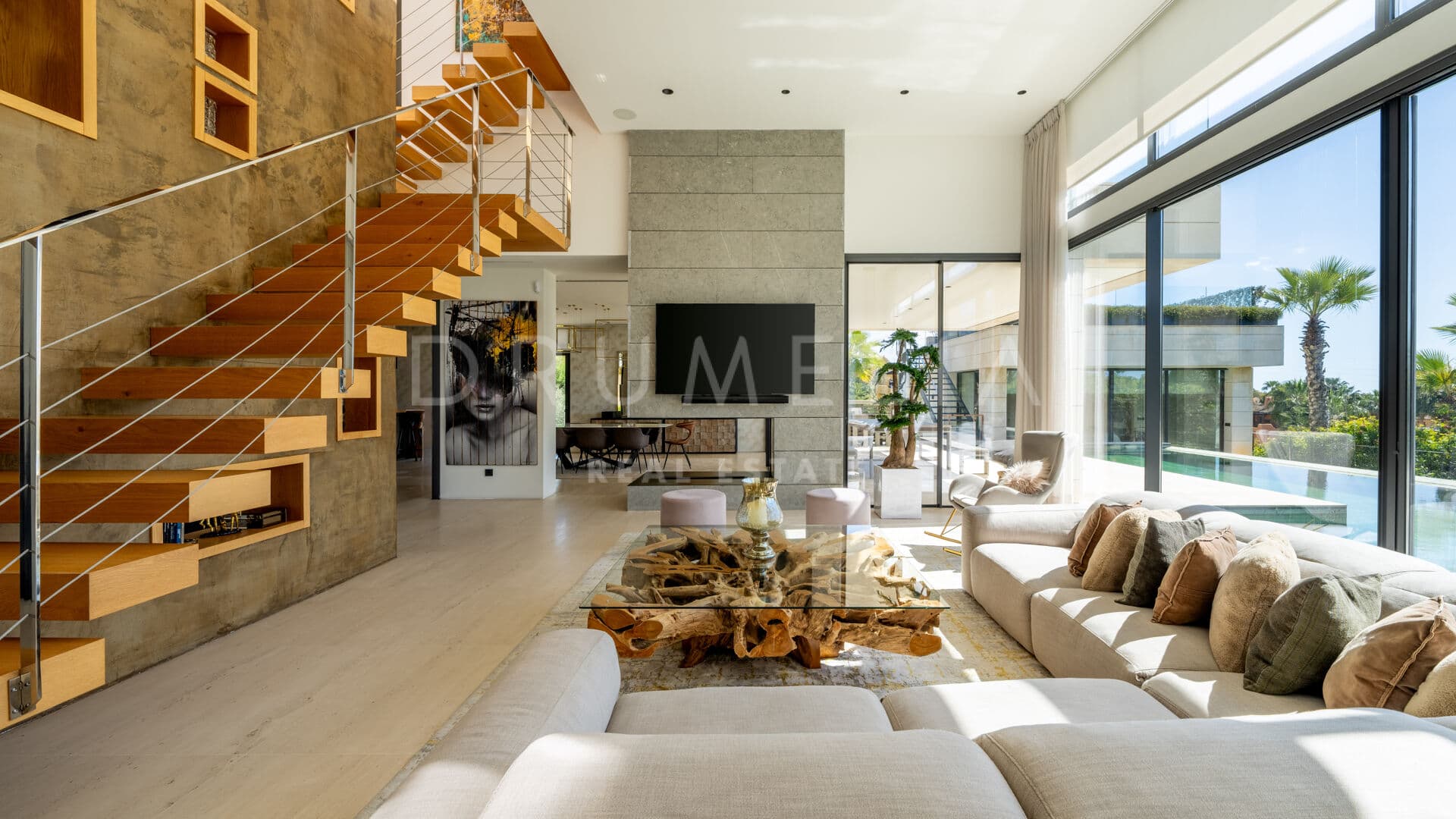 Outstanding New Contemporary Style Luxury House, Golden Mile, Marbella