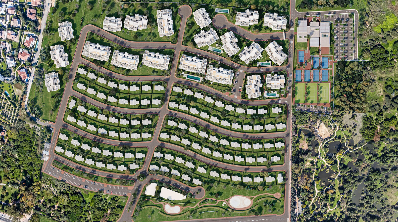 Royal Park site plan