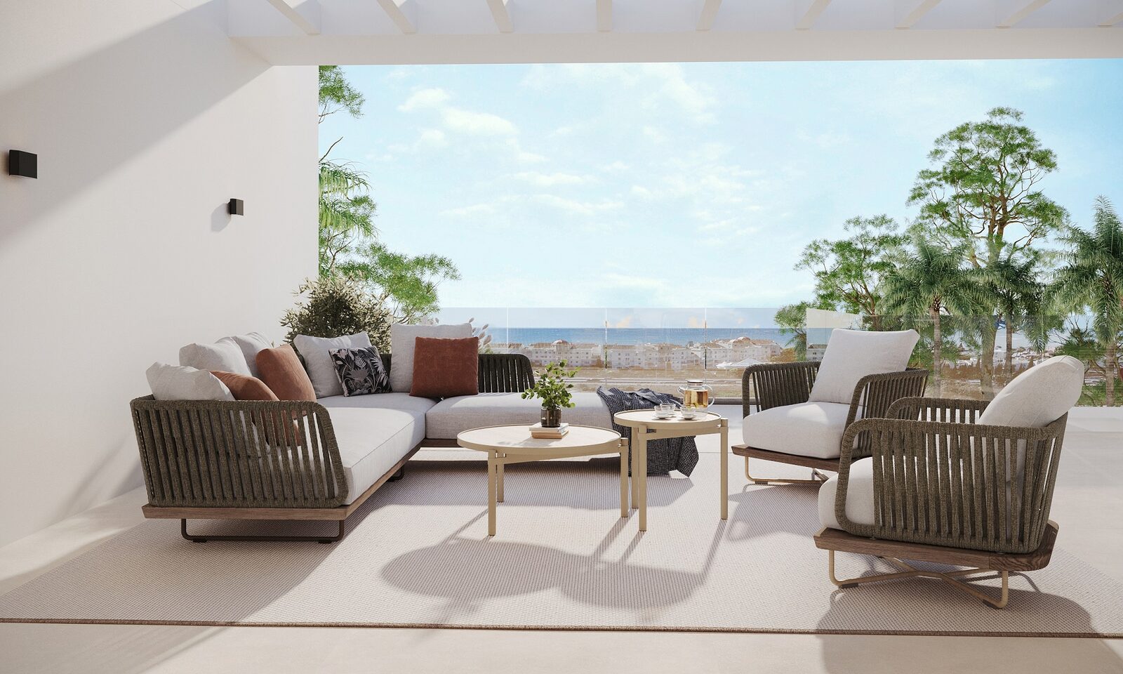 Private terraces